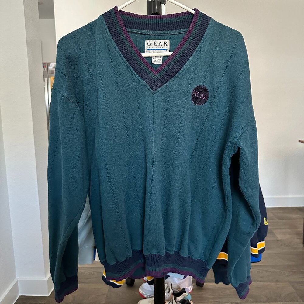 Vintage 90s NCAA Gear for Sports Sweater